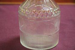 Georgian Cut Glass Decanter  
