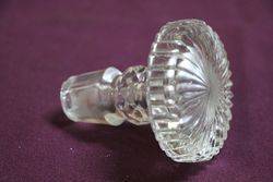 Georgian Cut Glass Decanter  