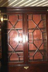 Georgian Mahogany Bureau Bookcase