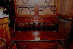 Georgian Mahogany Bureau Bookcase