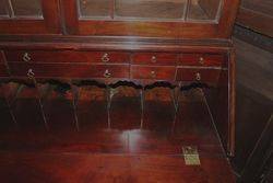 Georgian Mahogany Bureau Bookcase