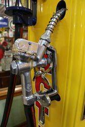 Gilbarco CMD Petrol Pump Restored in Golden Fleece Livery