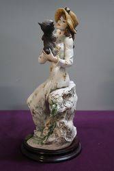 Giuseppe Armani andquotLuciaandquotand39 Society Members Collectible Signed Figurine