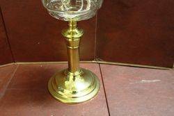 Glass Double Burner Oil Lamp