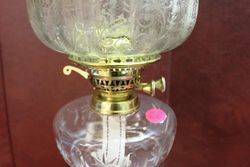Glass Double Burner Oil Lamp
