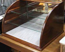 Glass Shelved Display Box