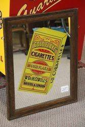 Gold Flake Cigarettes Framed Mirror   