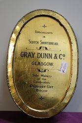 Gray Dunn and Co Glasgow Scotch Shortbread Pictorial Biscuit Tin  