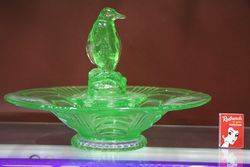 Green Deco Penguin Float Bowl  