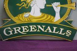 Greenalls Enamel Sign 