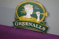 Greenalls Enamel Sign 