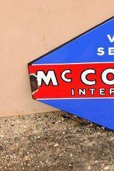 HIH McCormick Enamel Service Sign