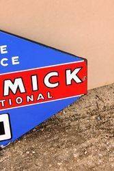 HIH McCormick Enamel Service Sign