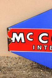 HIH McCormick Enamel Service Sign