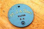 HJ and Sons Cast Iron Tank Cover