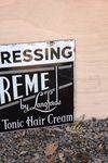 Hairdressing NuCreme Double Sided Enamel Sign