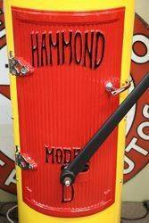 Hammond D Manual Petrol Pump in Shell Livery