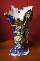Hand Decorated Porcelain Vase From The 1st Half Of 19th Century 