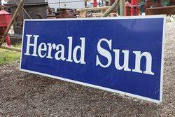 Herald Sun Advertising Tin Sign 