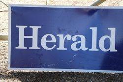 Herald Sun Advertising Tin Sign  