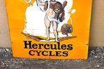 Hercules Cycles Pictorial Enamel Sign