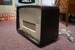 His Masters Voice Brown Bakelite Radio 