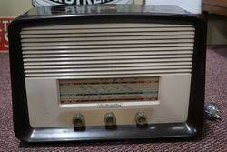 His Masters Voice Brown Bakelite Radio 