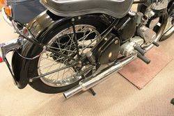 Historic 1948 BSA M21 591cc Single Motorcycle 