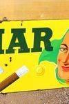 Hofnar Cigars Pictorial Enamel Sign