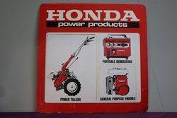 Honda Double Sided Advertising Sign