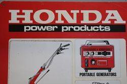 Honda Double Sided Advertising Sign