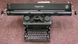 Imperial Typewriter with Wide Carriage