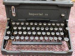 Imperial Typewriter with Wide Carriage