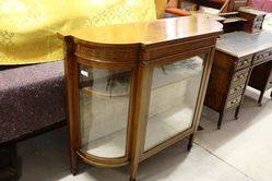 Inlaid Credenza Cabinet