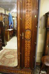 Inlaid French Armoire