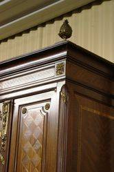 Inlaid French Armoire