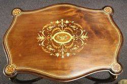 Ivory Inlaid table