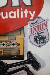 Ixion Tools Advertising Enamel Sign  