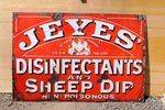 Jeyes Disinfectant And Sheep Dip Enamel Sign