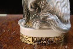 Jim Beam Bourbon Porcelain Cat Decanter