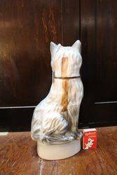 Jim Beam Bourbon Porcelain Cat Decanter