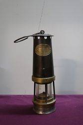 John Davies and Son andquotDerbyandquot No 2A Miners Lamp 