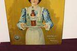 John Haigs Scotch Whiskey Pictorial  Tin Sign