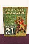Johnnie Walker Pub Advertising Calander 