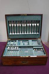 Joseph Rodgers + Son 81 pcs Silver Plated Canteen Of Cutlery 