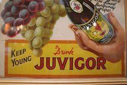 Juvigor Framed Advertising Card  