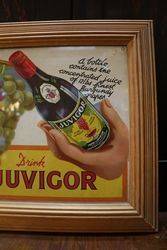 Juvigor Framed Advertising Card  