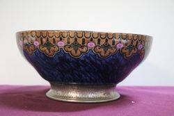 Keeling + Co Magnolia Losol Ware Bowl On Mounted English Pewter Base