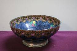 Keeling + Co Magnolia Losol Ware Bowl On Mounted English Pewter Base