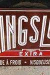 Kings Lube Extra Motor Oils Enamel Sign